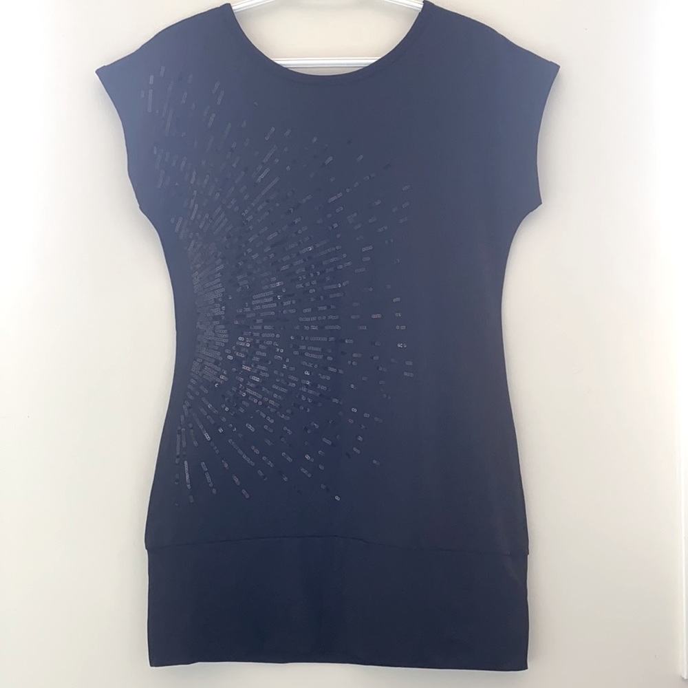 Ricki’s black sequin short sleeved dress